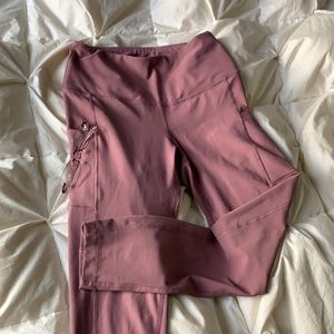 90’ Degrees by Reflex S leggings w/ pockets mauve